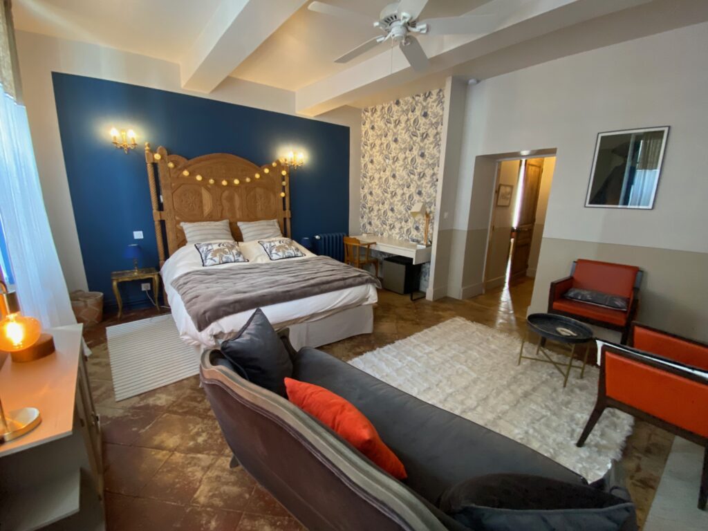 Chambre bleue, chambre d'hôtes à Gaillac